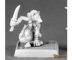Reaper Miniatures Warlord Metal: Handmaiden of Keskura, Werefox Form