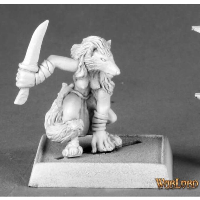 Reaper Miniatures Warlord Metal: Handmaiden of Keskura, Werefox Form