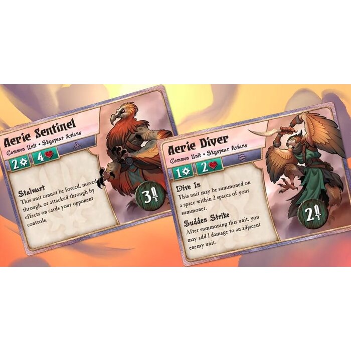 Plaid Hat Games Summoner Wars Second Edition: Skyspear Avians Faction Deck