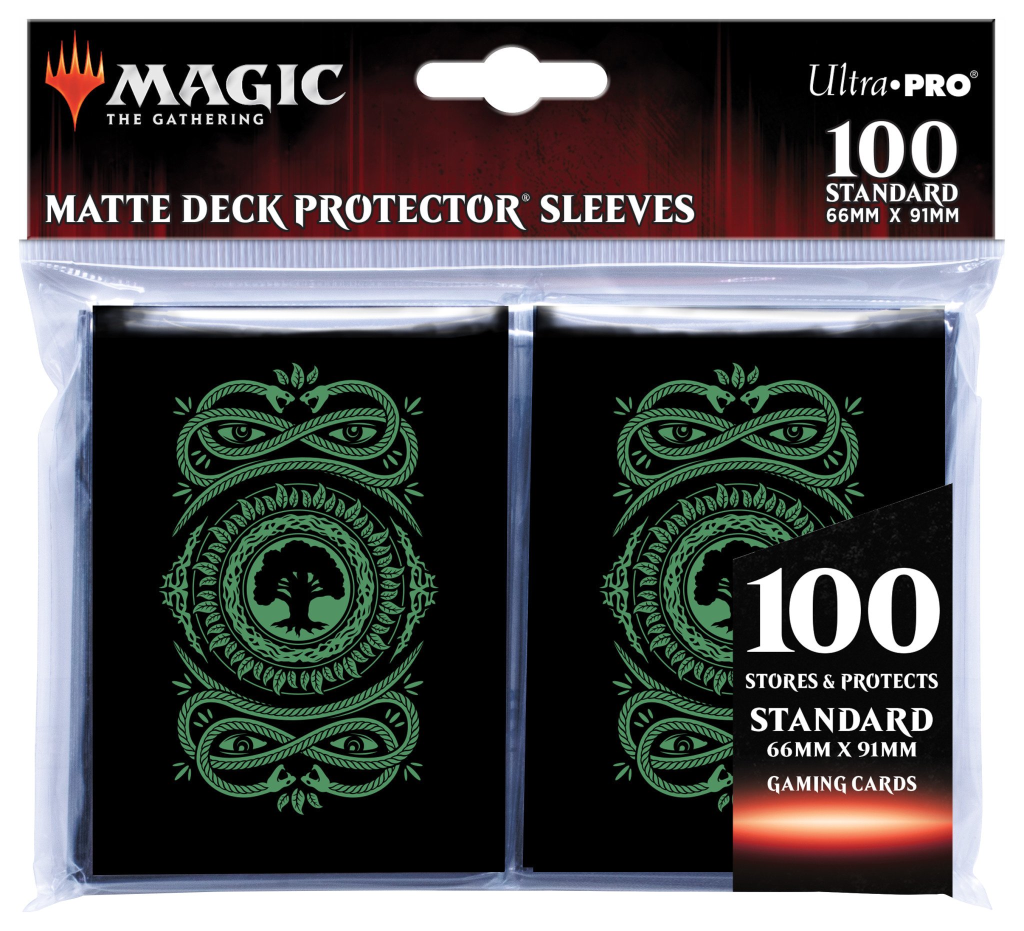  Dragon Shield Matte Clear 100 Deck Protective Sleeves in Box,  Standard Size for Magic he Gathering (66x91mm) : Toys & Games