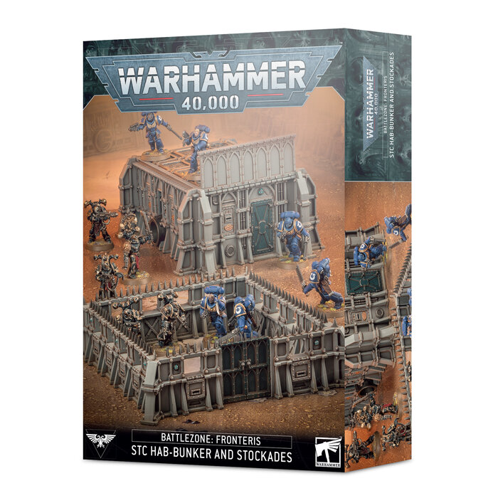 Games Workshop Warhammer 40K: Battlezone: Fronteris - STC Hab-Bunker & Stockades