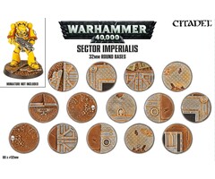 Games Workshop Warhammer 40K: Sector Imperialis - 32mm Round Bases
