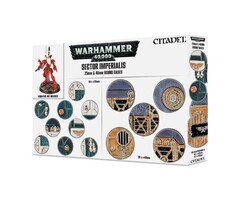 Games Workshop Warhammer 40K: Sector Imperialis - 25 & 40mm Round Bases