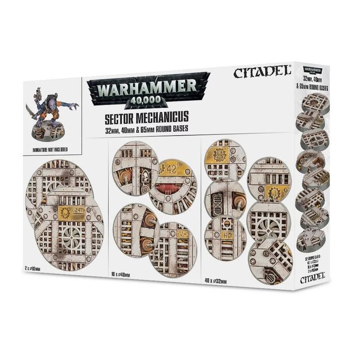 Games Workshop Warhammer 40K: Sector Mechanicus Industrial Bases