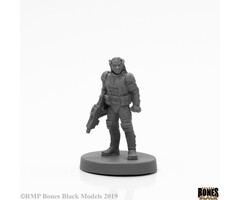 Reaper Miniatures Bones Black: Malvernis Soldier