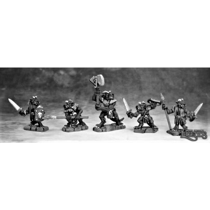 Reaper Miniatures Dark Heaven Legends: Kobold Raiders (5)