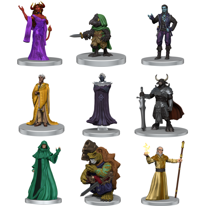 Wizkids/NECA LLC Critical Role: NPCs of Wildemount Premium Painted Miniature Set