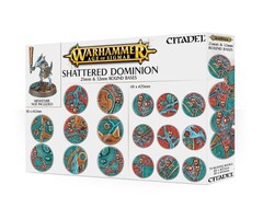 Games Workshop Warhammer Age of Sigmar: Shattered Dominion 25 & 32mm Round Bases
