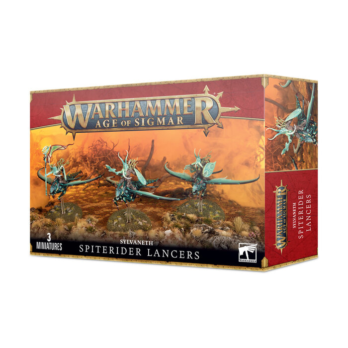 Games Workshop Warhammer Age of Sigmar: Sylvaneth - Spiterider Lancers