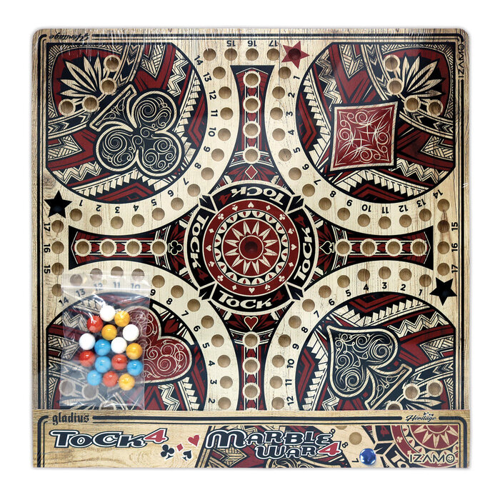 Gladius Heritage Tock 4 Player 15" x 15" (A.K.A Marble War 4)