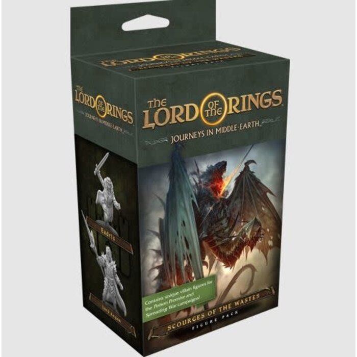 Fantasy Flight Games Lord of the Rings - Journeys in Middle Earth: Scourges of the Wastes Figure Pack