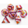 7-Piece Metal RPG Dice Set: Pride Collection