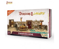 Archon Studio Dungeons & Lasers: Dwarven Mine - Half-Height Walls