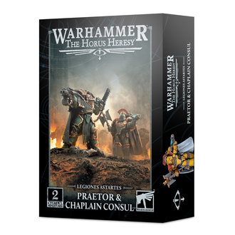 Games Workshop Warhammer: The Horus Heresy - Legiones Astartes - Legion Cataphractii Praetor & Chaplain Consul Games Workshop Warhammer: The Horus Heresy - Legiones Astartes - Legion Cataphractii Praetor & Chaplain Consul
