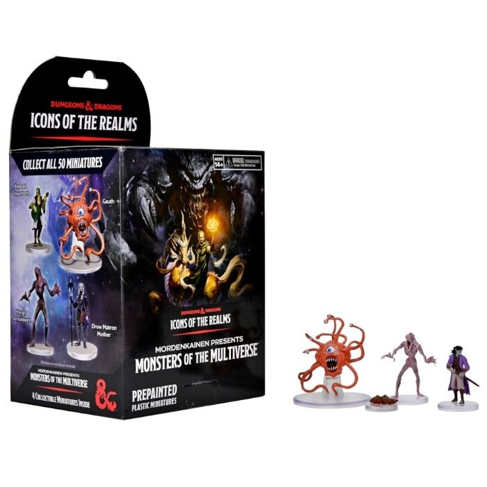 Wizkids/NECA LLC D&D Icons of the Realms: Miniature Booster - Mordenkainen Presents Monsters of the Multiverse