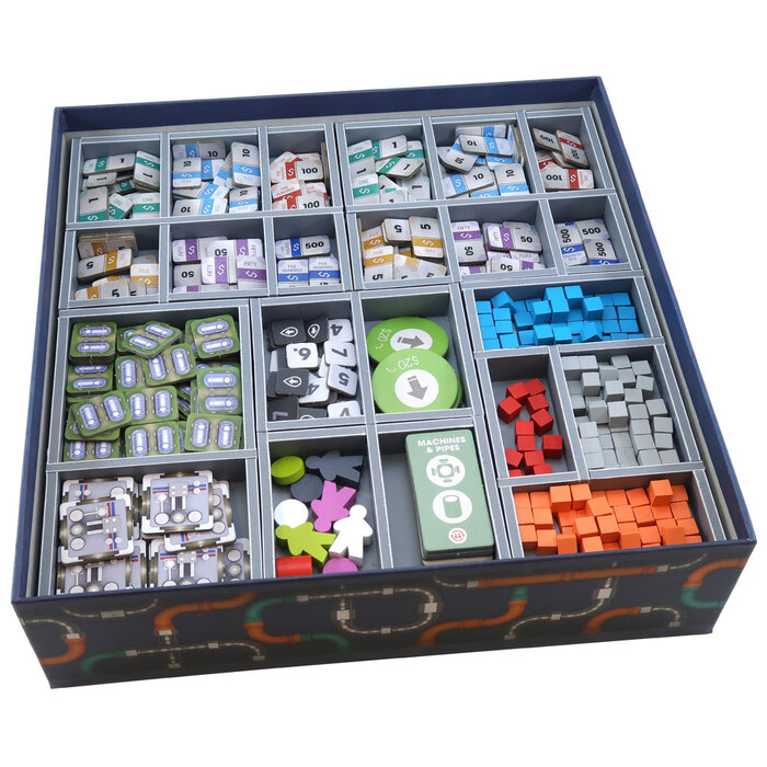 Folded Space Insert For Pipeline