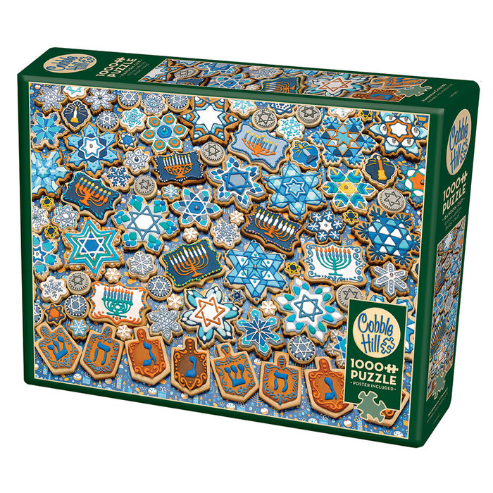 Cobble Hill Puzzles 1000 pcs - Hanukkah Cookies