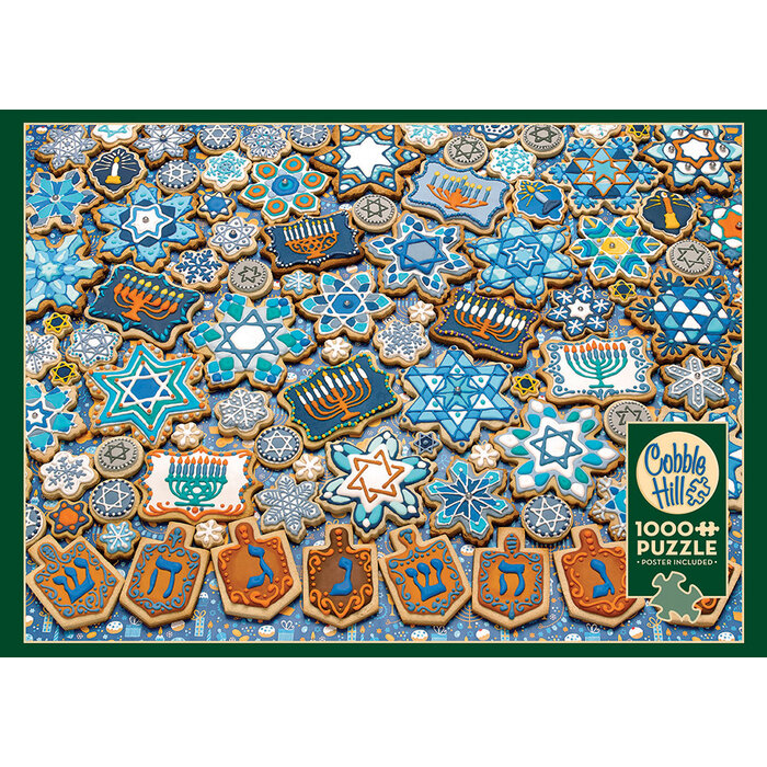 Cobble Hill Puzzles 1000 pcs - Hanukkah Cookies