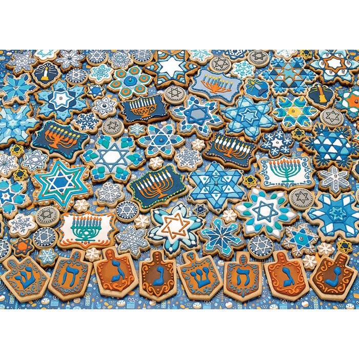Cobble Hill Puzzles 1000 pcs - Hanukkah Cookies