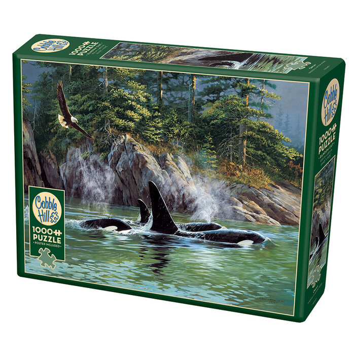 Cobble Hill Puzzles 1000 pcs - Orcas