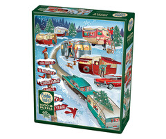 Cobble Hill Puzzles 1000 pcs - Christmas Campers