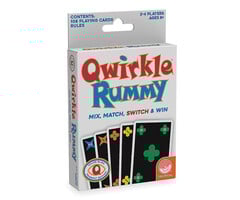 Mindware Qwirkle Rummy Card Game: Colour Blind Edition