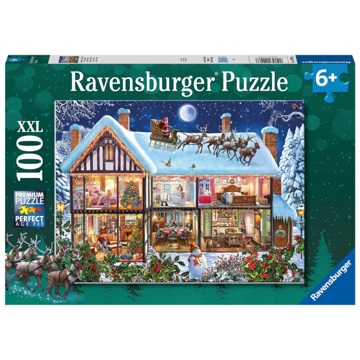 Ravensburger 100 pcs - Christmas at Home (XXL)