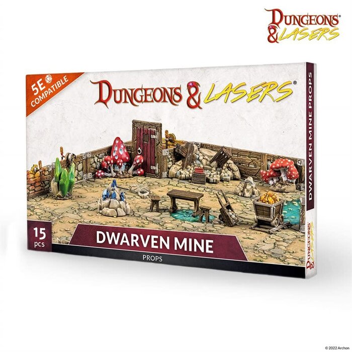 Archon Studio Dungeons & Lasers: Dwarven Mine - Props