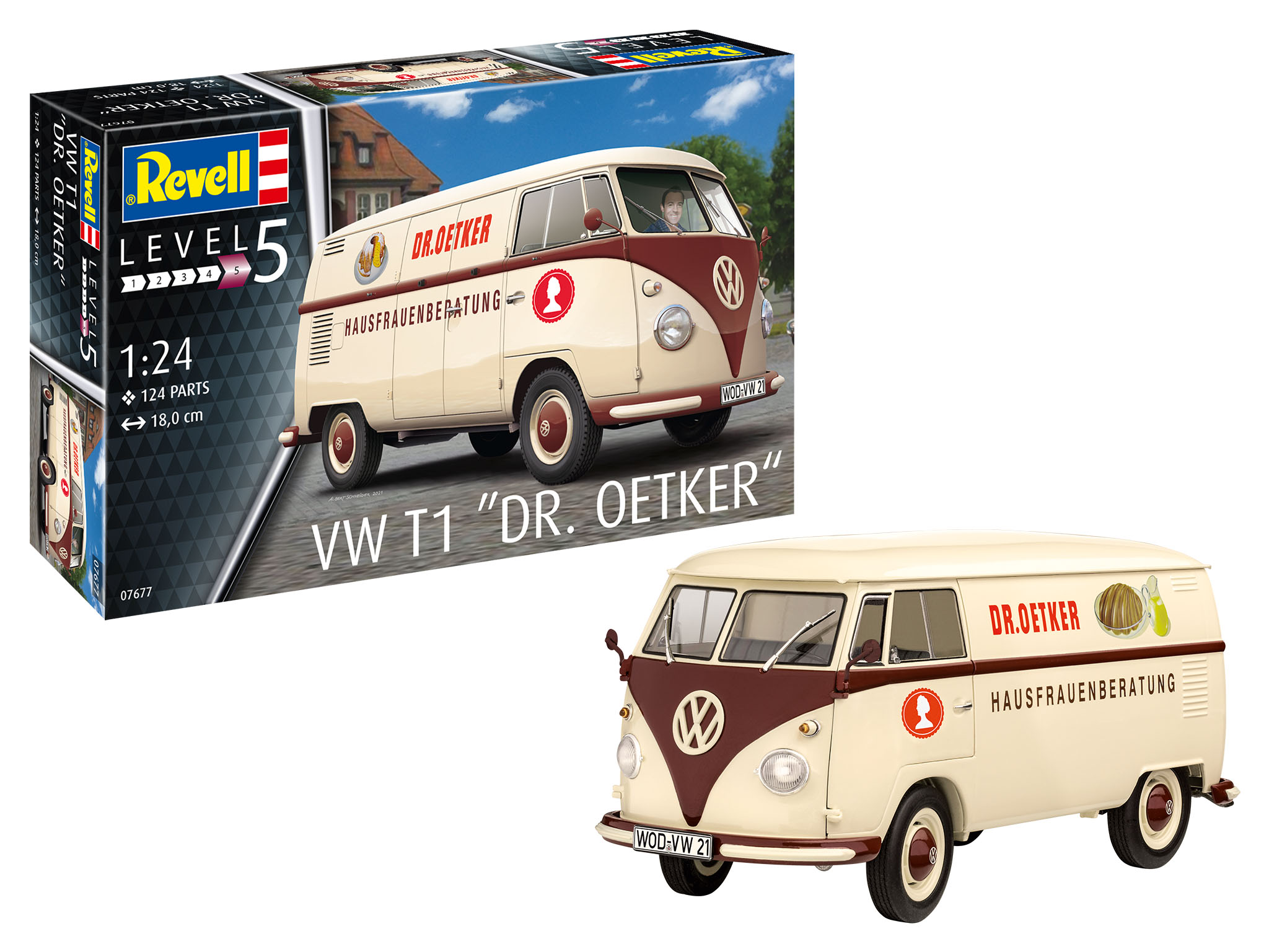 VW T1 Dr. Oetker Model Kit (1:24 Scale)