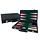 Backgammon Set 15" Harvard w/ Stitched Leather Case