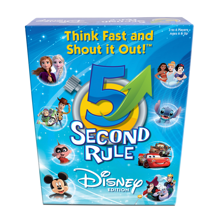 Playmonster 5 (Five) Second Rule Disney