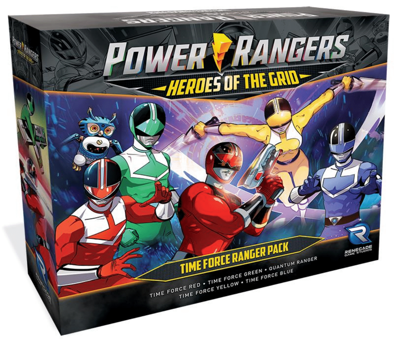 Power Rangers: Heroes of the Grid - Time Force Rangers - Boardgames.ca