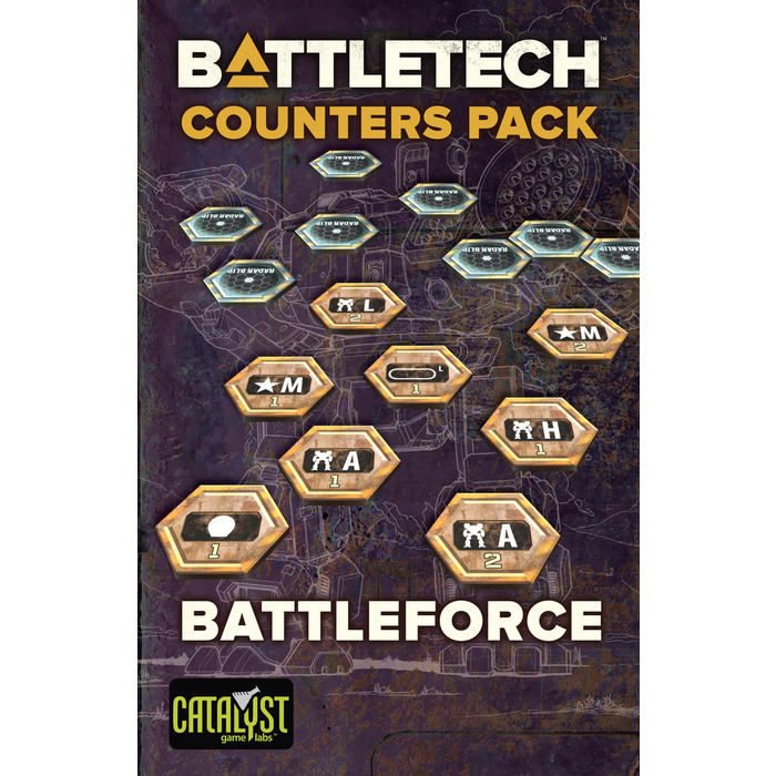 Catalyst Games Battletech: Counters Pack Battleforce
