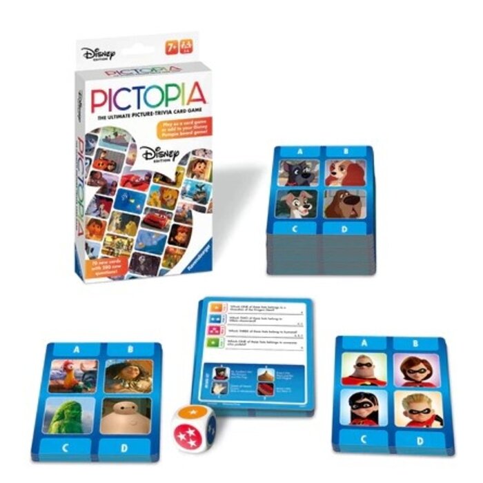 Ravensburger Pictopia Card Game: Disney Edition