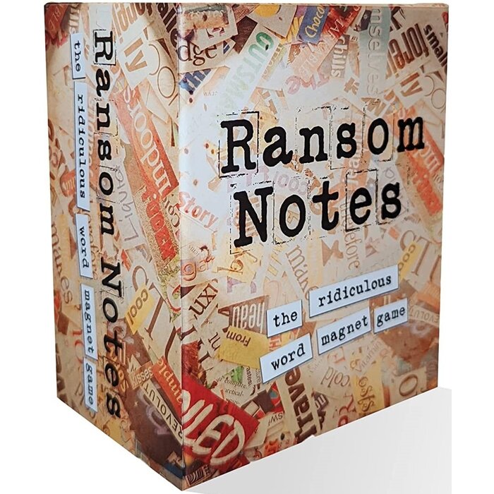Misc Board Games Ransom Notes
