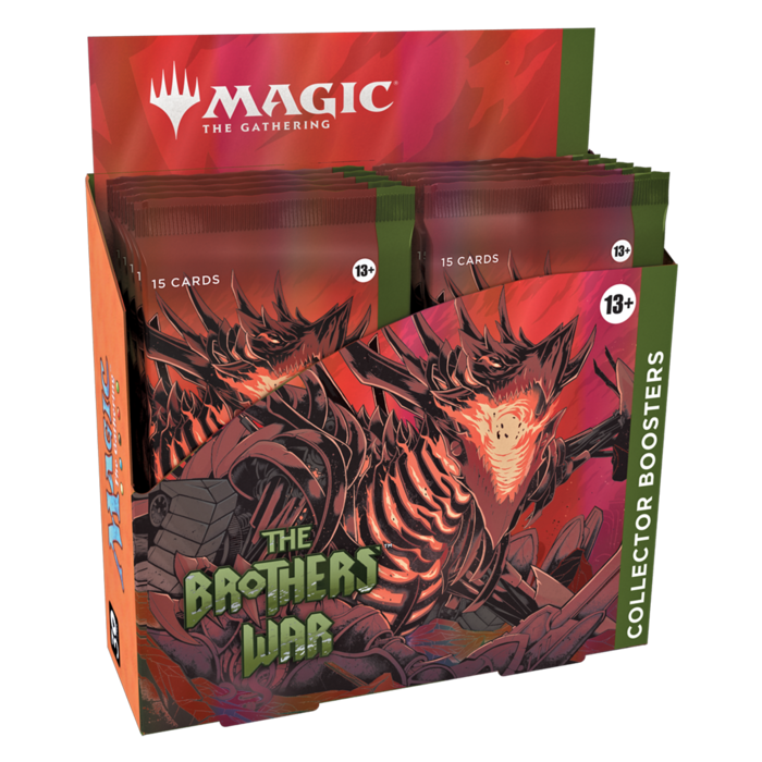 Wizards of the Coast Magic The Gathering TCG The Brothers War Collector Booster Box