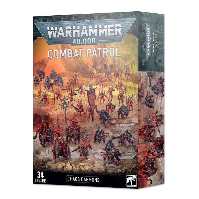 Games Workshop Warhammer 40K: Chaos Daemons - Combat Patrol