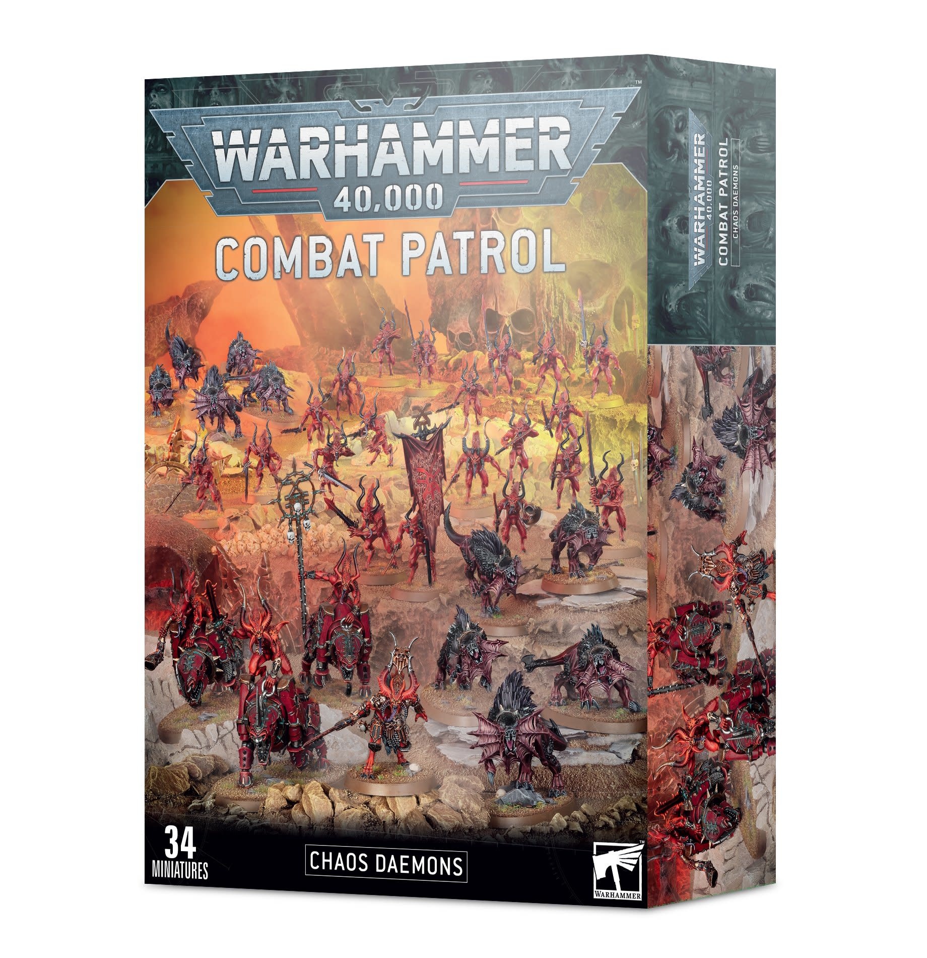 Games Workshop Warhammer 40K: Chaos Daemons - Combat Patrol