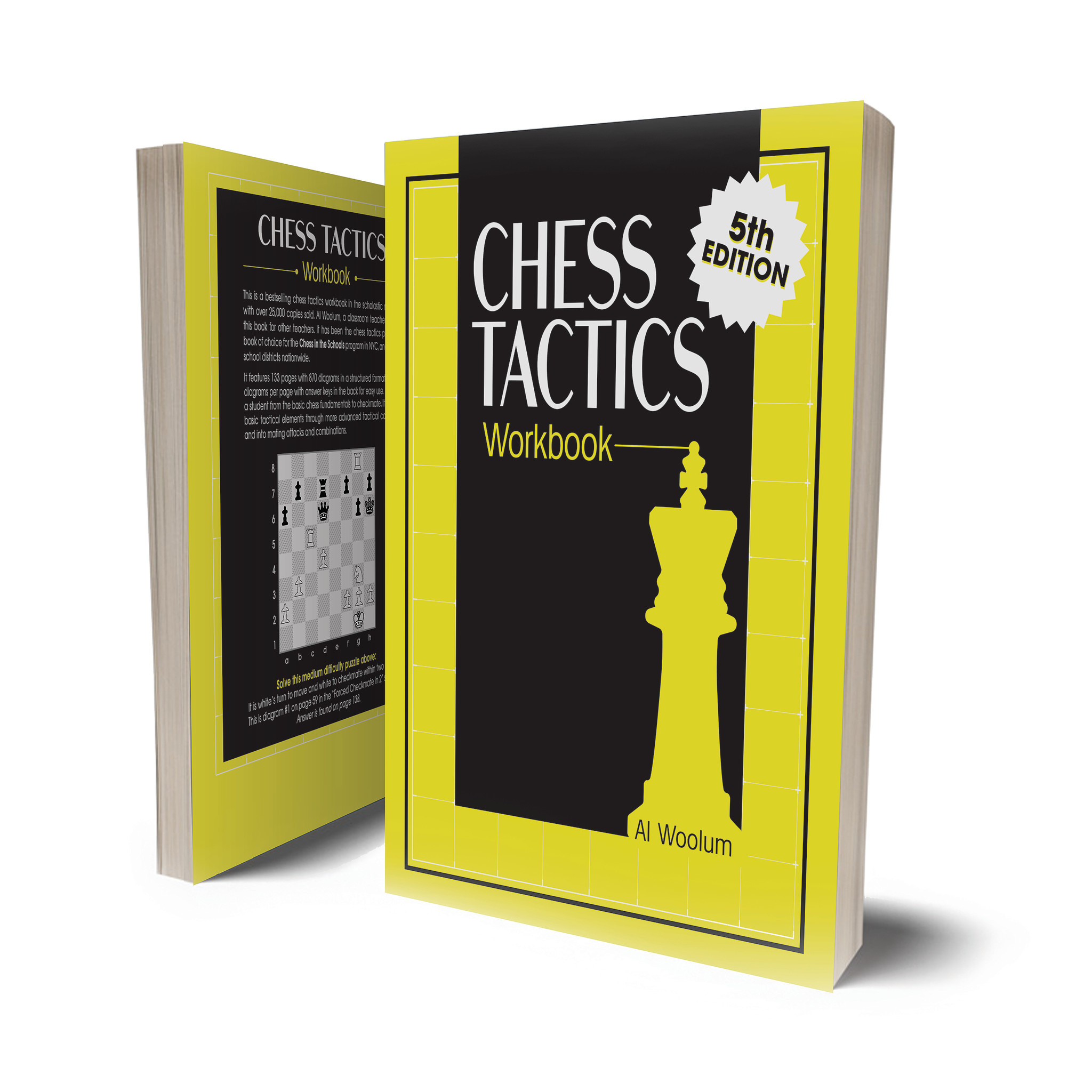 The Chess Tactics Workbook By Al Woolum Boardgames ca