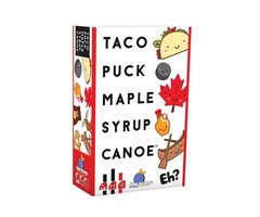 Blue Orange Taco Puck Maple Syrup Canoe