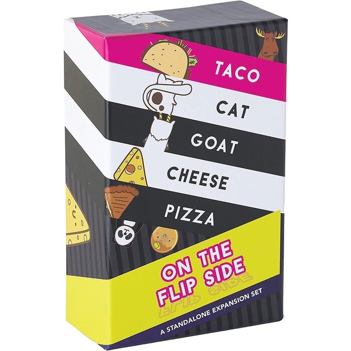 Blue Orange Taco Cat Goat Cheese Pizza: On the Flip Side