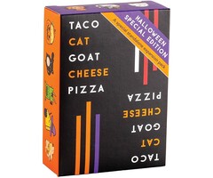 Blue Orange Taco Cat Goat Cheese Pizza: Halloween Edition