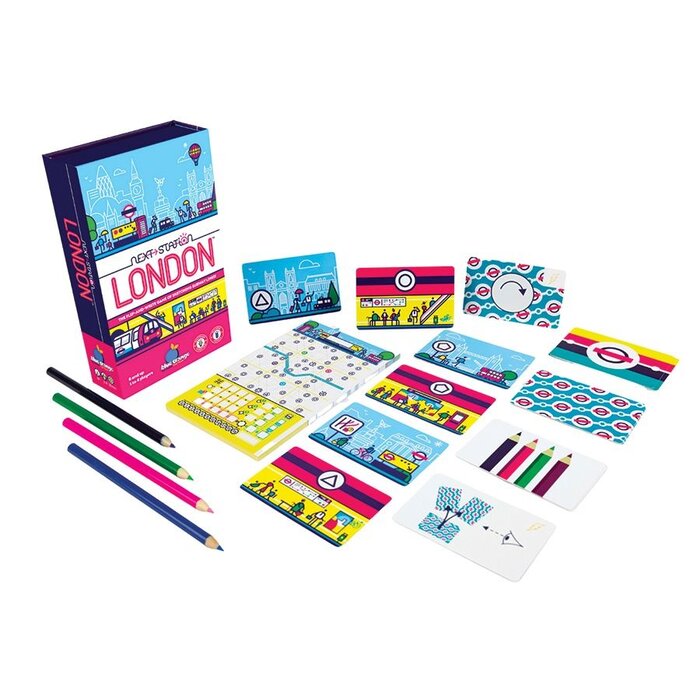 Blue Orange Next Station London