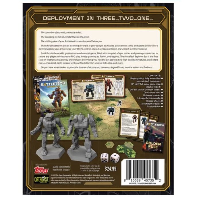 Catalyst Games Battletech: Beginner Box Mercs
