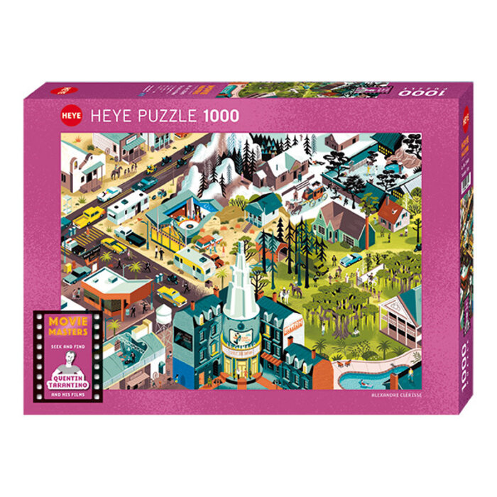 Heye Puzzles 1000 pcs - Movie Masters: Tarantino Films (Clérisse)