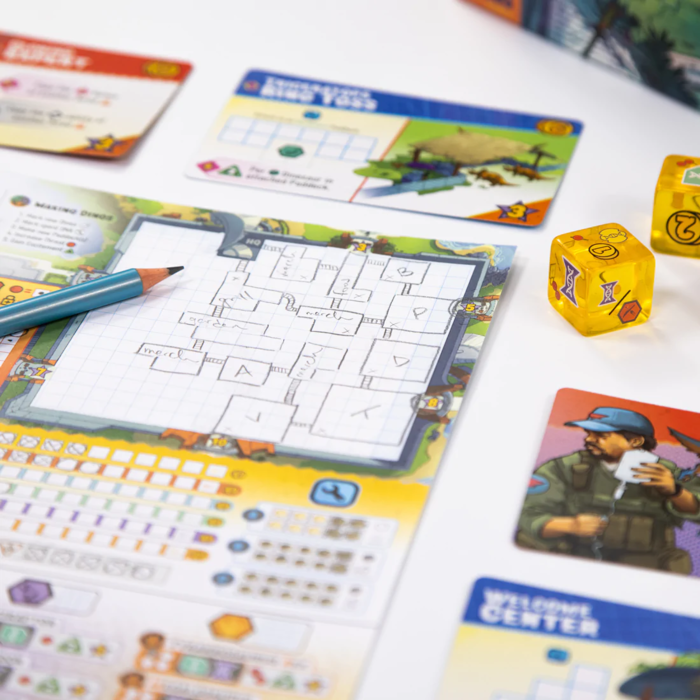 Pandasaurus Dinosaur Island: Rawr 'n Write - Extra Pads