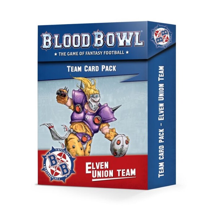 Games Workshop Blood Bowl: Elven Union Team - Card Pack
