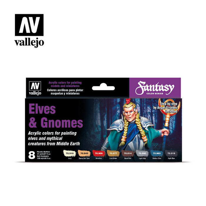 Vallejo Fantasy Color - Elves and Gnomes