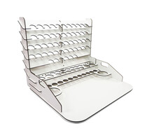 Vallejo Paint Display & Work Station W/ Storage