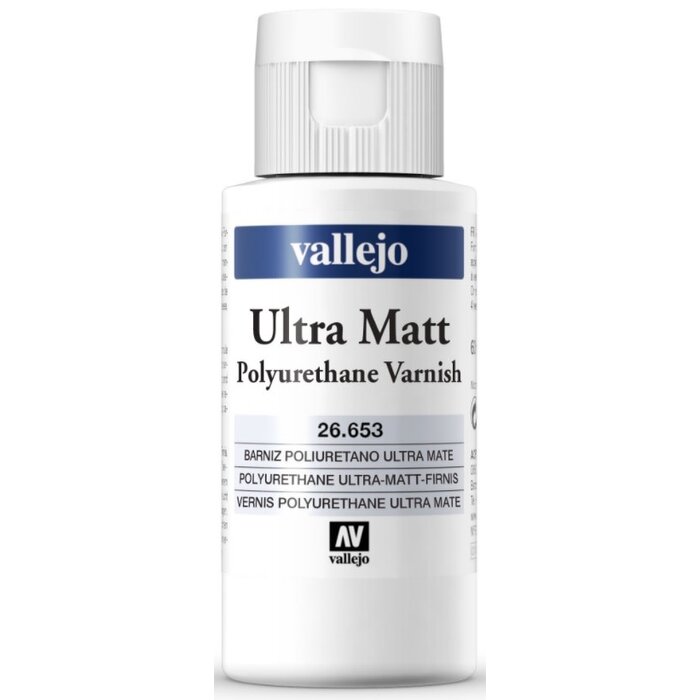 Vallejo Ultra Matte Polyurethane Varnish (60 mL)